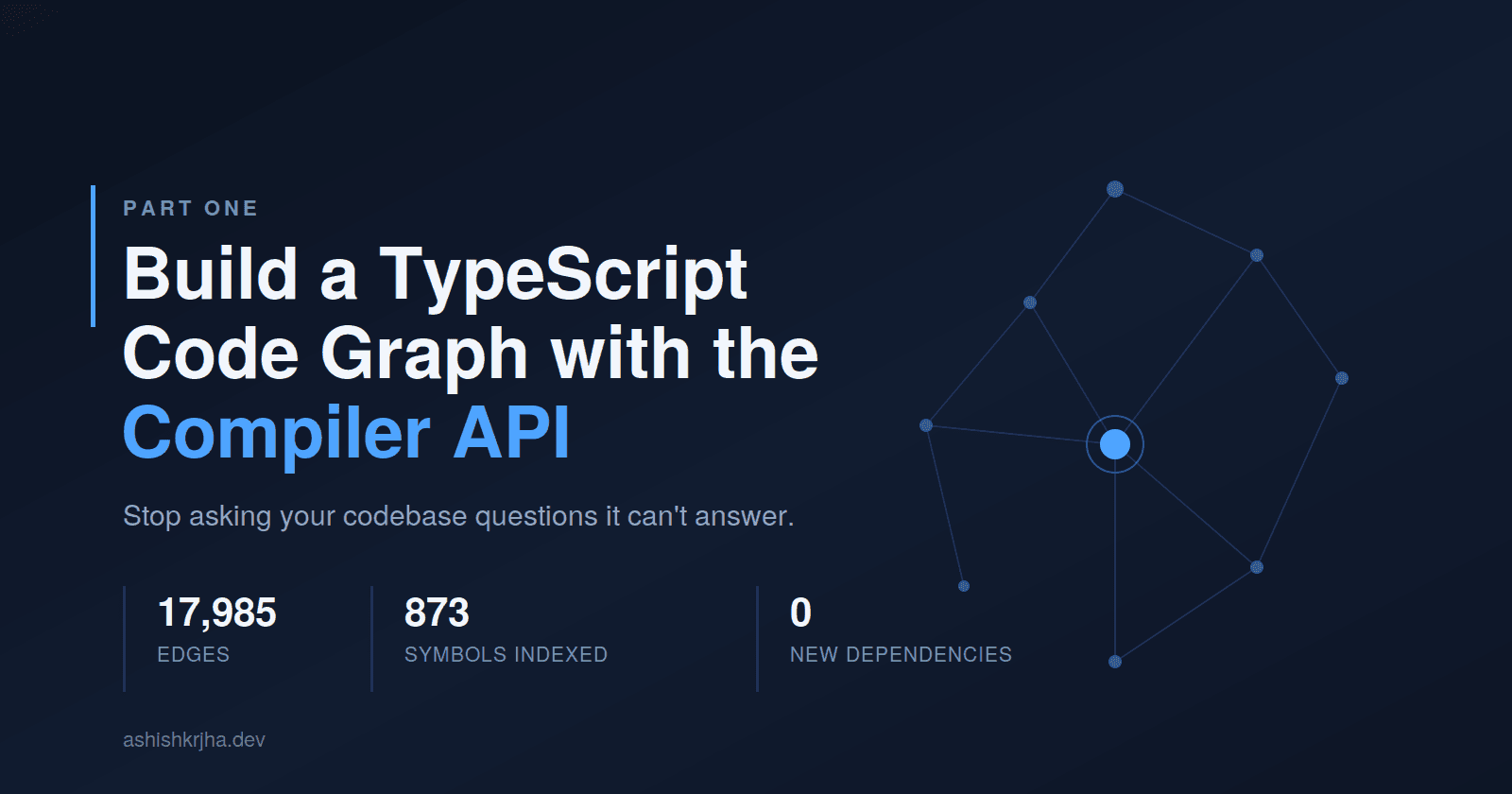 Build a TypeScript Code Graph with the Compiler API